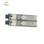 1.25G Tx1310nm RX1550nm SMF 20KM Single LC Connector SFP BIDI Transceiver