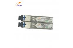 China 1.25G Tx1310nm RX1550nm SMF 20KM Single LC Connector SFP BIDI Transceiver supplier