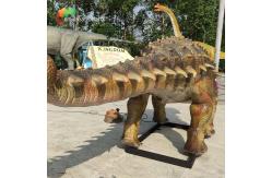 China CE 5M Animatronic Ankylosaurus Artificial Dinosaur For Shopping Mall Exhibition supplier