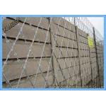 Galvanized Razor Barbed Wire Fence / Security Barbed Wire Mesh SGS Listed for sale