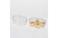 China Custom Food Grade Transparent Gift Box U Shape PET Cupcake Packaging Boxes supplier