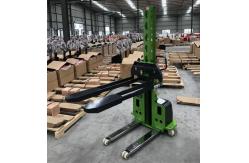 China 500kg 1000kg Self Loading Pallet Stacker Automatic Lifting Electric Stacker supplier