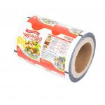 Custom Print Automatic Packing Film Aluminium Foil Printing Chicken Powder Seasoning Snacks Chips Food Packaging Roll Film for sale