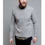 Adult Easy Crochet Pullover Sweater , Marl Texture Lightweight Pullover Sweater