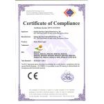 Global Sunrise lights Electrical Co.ltd Certifications