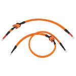 Waterproof 500mm Negative High Voltage Wire Harness