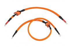China Waterproof 500mm Negative High Voltage Wire Harness supplier