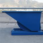 Self Dumping Forklift Hopper Light Duty Steel Self Tipping Hopper for sale