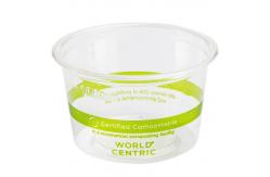 China Aisunbio Customized Biodegradable PLA Cups And Lids for Juice Soda supplier