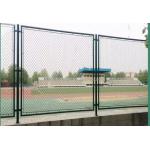 Residential 100mm Heavy Duty Chain Link Fence Decorative Diamond Hole for sale