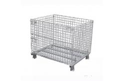 China Collapsible Warehouse 250kg Wire Mesh Container Rack Heavy Duty supplier