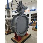 High Performance Triple Eccentric Butterfly Metal Sealing Valves