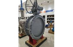 China High Performance Triple Eccentric Butterfly Metal Sealing Valves supplier