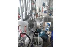 China Recycled Die Face Cutting Granule Single Screw Extruder supplier