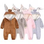 Children'S Newborn Baby Winter Jumpsuit Thickened Plush for sale