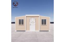 China Prefabricated 40FT Expandable Container Home Manufactured Scratch Resistant supplier