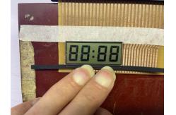 China Positive Reflective Polarizer TN LCD Display Custom 7 Segment For Hour Meter supplier