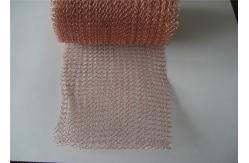 China 99.9% Copper Knitted Mesh Roll 10ft 20ft 6inch For Pest Control supplier