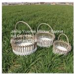 2016 wood piece basket log basket storage basket sets for sale
