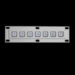 Programmable Keypad Function Keys , Usb Ps2 Connection Metal Numeric Keypad