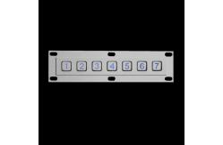 China Programmable Keypad Function Keys , Usb Ps2 Connection Metal Numeric Keypad supplier