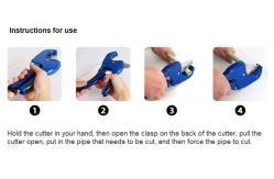 China HT307A SK5 aluminum portable hand tool tube cutter PPR plastic pipe cutter supplier