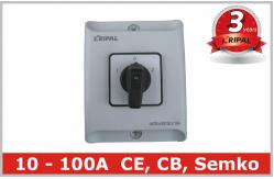 China Industrial IP65 20A Generator Changeover Switch EN 60947 EN 60204-1 supplier
