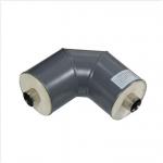 Polyurethane Steel Insulation Tube 200Mm Pre Insulated Elbow Pipe for sale