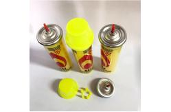 China Convenient Butane Fuel Lighter Refill Can For Everyday Use Leakproof supplier