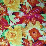 No Pilling Printed Rayon Fabric Breathable Comfortable To Wear 60X62 Density for sale