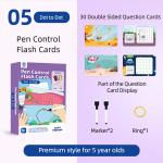 ASTM Dot To Dot Wipe Clean Activity Flash Cards For Tiny Tots for sale