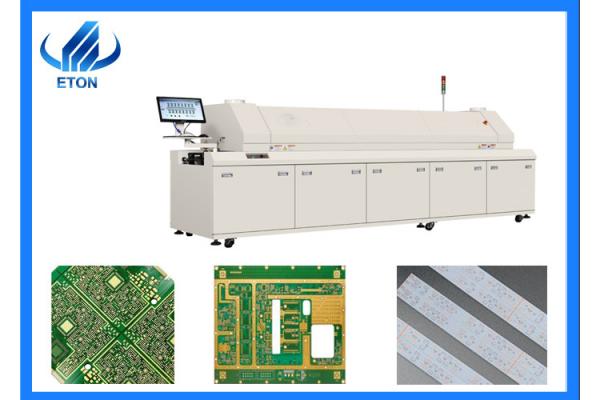 Adjustable Speed Hot Wind Reflow Oven , Lead Free Reflow Oven 1 Year Warranty