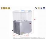 Dual Tank  Cold And Heat With Light Juice Machine With CE