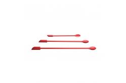 China Household Kitchenaid Scraper Spatula Non Stick Mini Silicone Scraper With Handle supplier