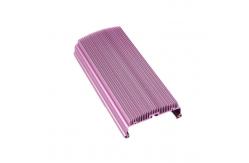 China Customized Cnc Machinery 6063 Aluminum Heatsink Extrusion Profiles Anodized supplier