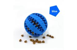 China 100g Rubber Pet Chew Toys Leak Resistant Watermelon Food Bite Ball Toy supplier