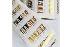 China 70mm 30mm Holographic Die Cut Stickers Transparent Eco Friendly supplier