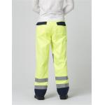 Anti Static Mens Work Pants With Reflective Stripes , EN11611 Reflective Fr Clothing