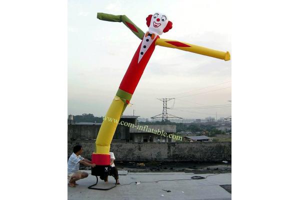 sky dancer blower mini inflatable clown sky air dancer dancing man