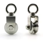 Stainless Steel Lifting Rope Pulley Heavy Duty Single Wheel for sale