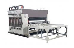 China Semi Automatic Corrugated Cardboard Machine Printing And Slotting Machine supplier