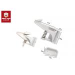 Spring Action Toddler Safety Cabinet Locks ABS Material Invisible Protection for sale