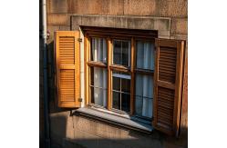 China Double Pane Awning Windows Waterproof Security Awning Glass Window supplier