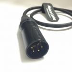 2B 6 Pin Female To XLR 4 Pin Male Extension Power Cable For Red One for sale