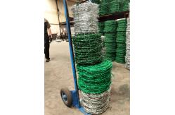 China Bulk Packing Galvanised Single Strand  Barbed Fencing Wire 12x12 supplier