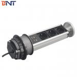 Pop Up Column Kitchen Desk Hidden Socket With EU Power for sale