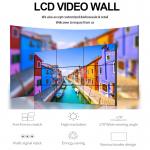 Indoor 700cd/m2 LCD Video Wall Monitor LCD Advertising Display Narrow Bezel for sale