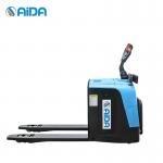 CE Certified Stand On Electric Pallet Jack , Lithium Electric Hydraulic Pallet Jack