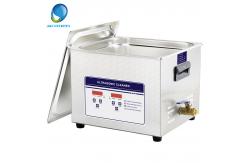 China Medical Tools Ultrasonic Parts Cleaner , Ultrasonic Cleaning System 10L 240 Watt supplier