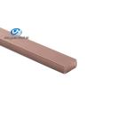 ODM Matt Silver Aluminium Flat Profile Alu 6063 T5 Extruded Rectangular for sale